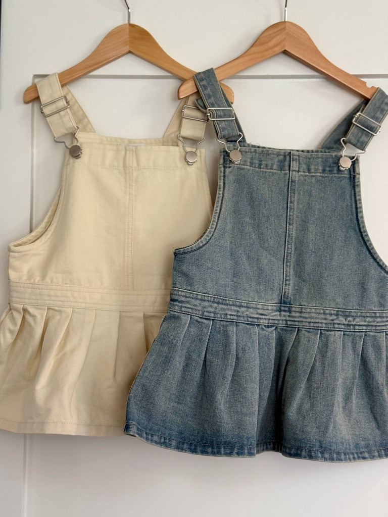 Acordian Dress - Vanilla - Palmer Rose - Baby and Children's Clothing Boutique