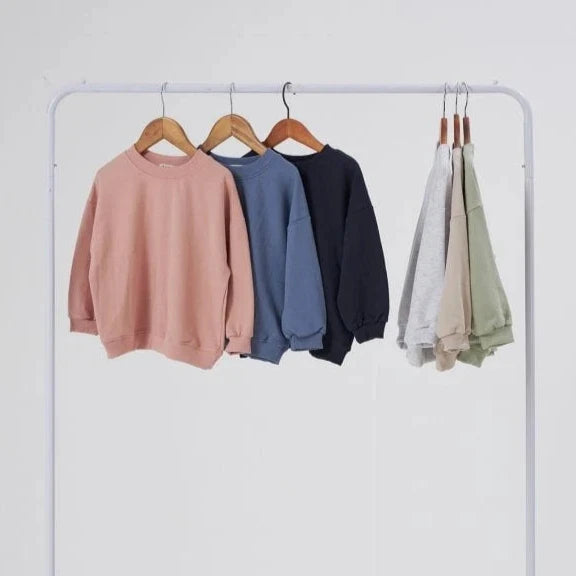 Daily Sweatshirts - Indi-Pink - Palmer Rose - Baby and Children's Clothing Boutique