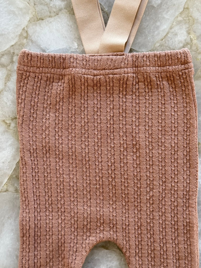Jacquard Foot Leggings - Brown - Palmer Rose - Baby and Children's Clothing Boutique
