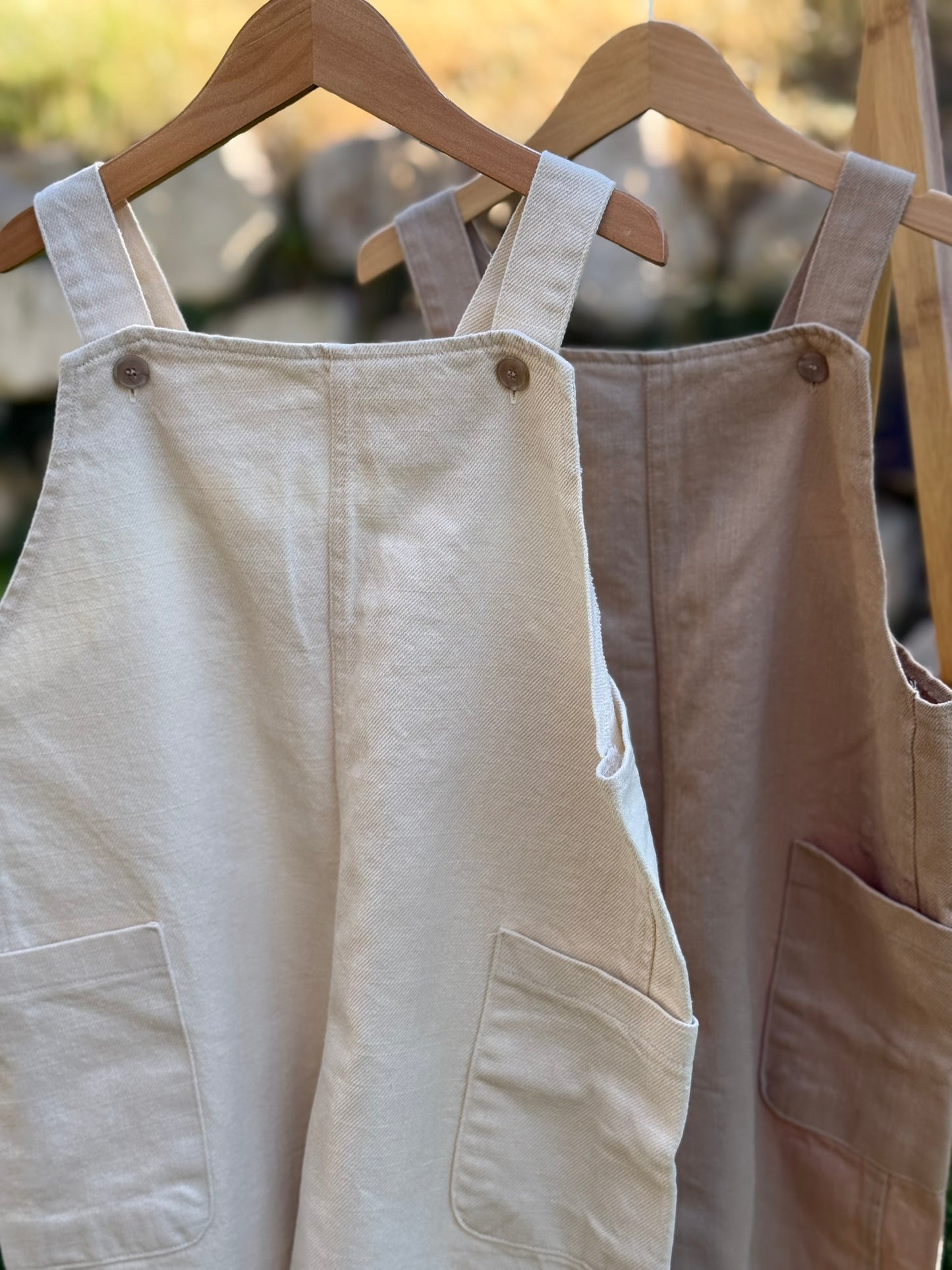 Baking Overalls - Cream - Palmer Rose - Baby and Children's Clothing Boutique