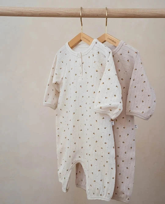 Moss Bodysuit - Cream - Palmer Rose - Baby and Children's Clothing Boutique