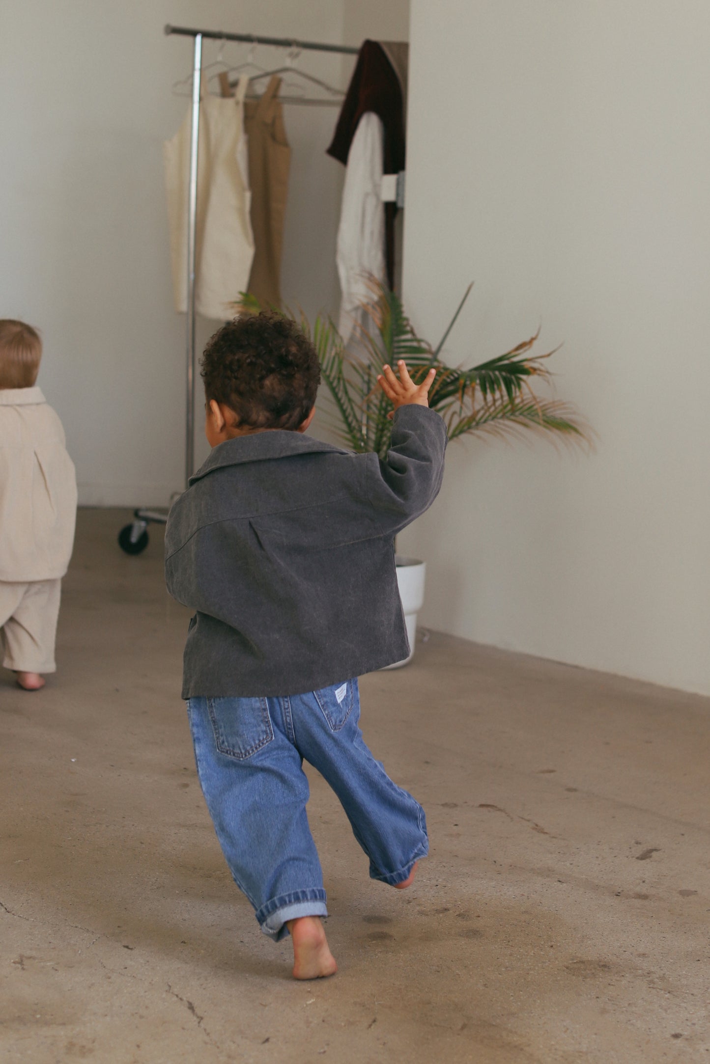 Pigment Jacket - Beige - Palmer Rose - Baby and Children's Clothing Boutique