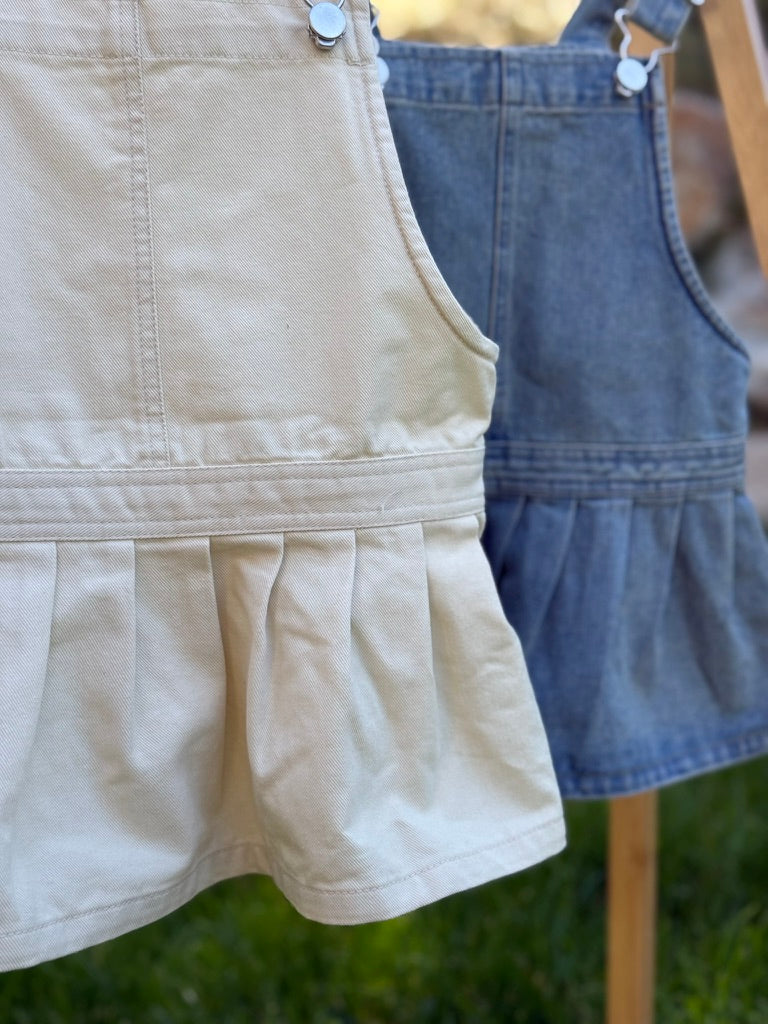Acordian Dress - Vanilla - Palmer Rose