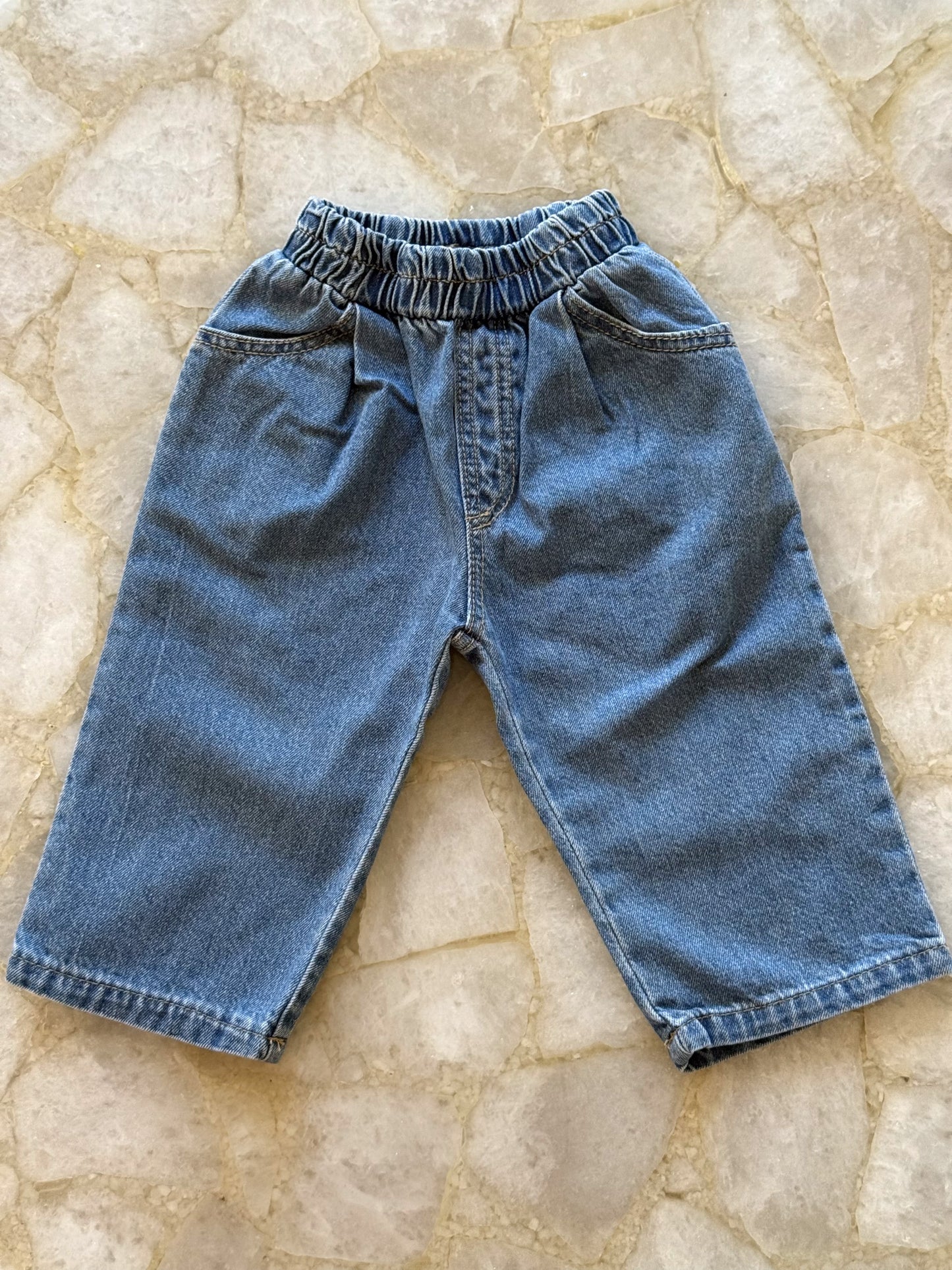 Cookie Denim Pants - Blue - Palmer Rose - Baby and Children's Clothing Boutique