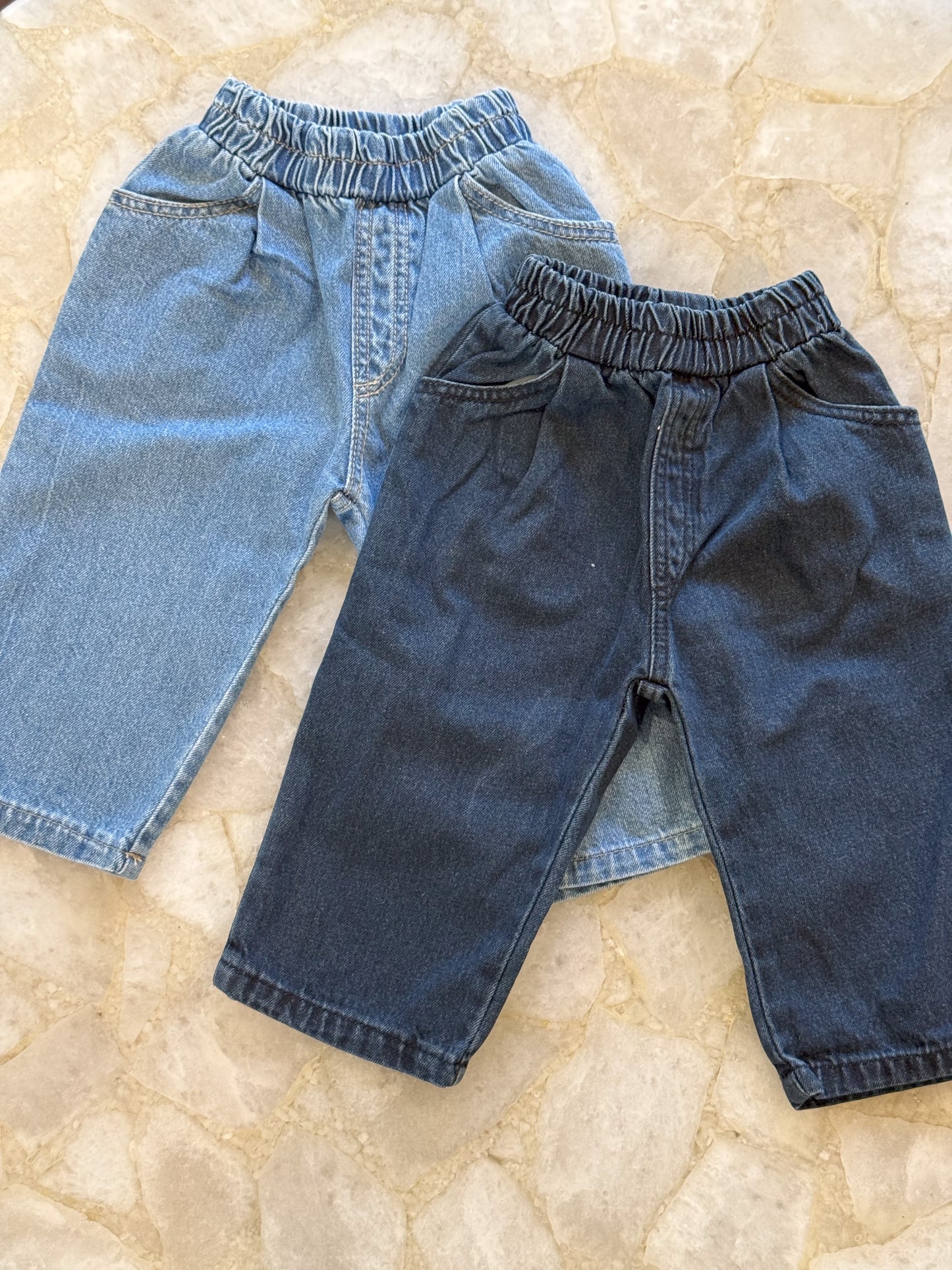 Cookie Denim Pants - Dark Blue - Palmer Rose - Baby and Children's Clothing Boutique