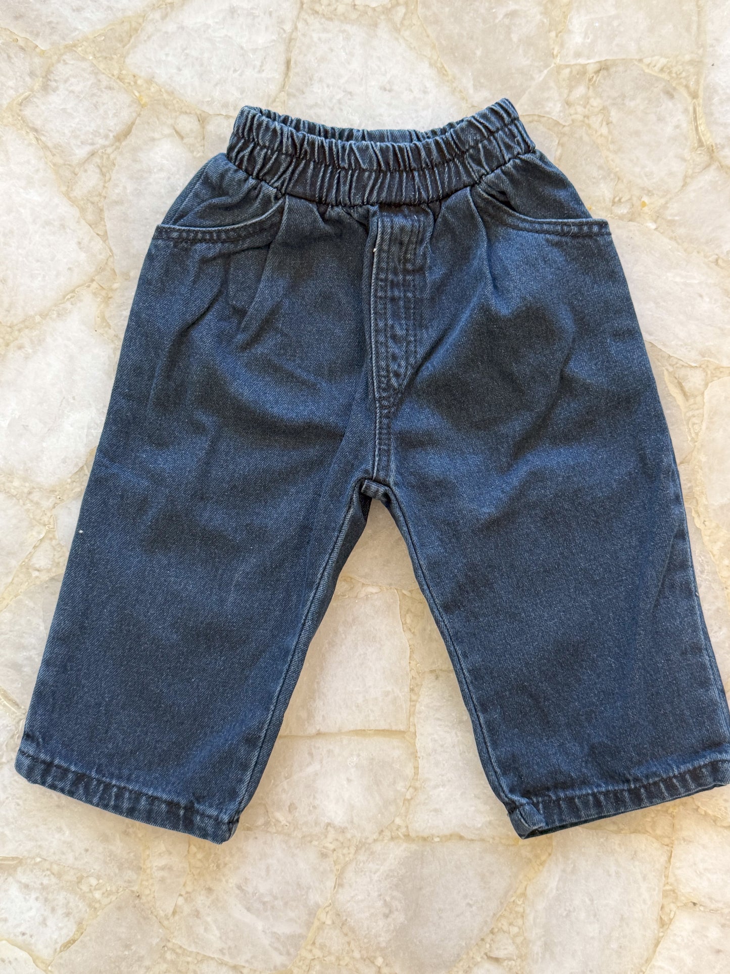Cookie Denim Pants - Dark Blue - Palmer Rose - Baby and Children's Clothing Boutique