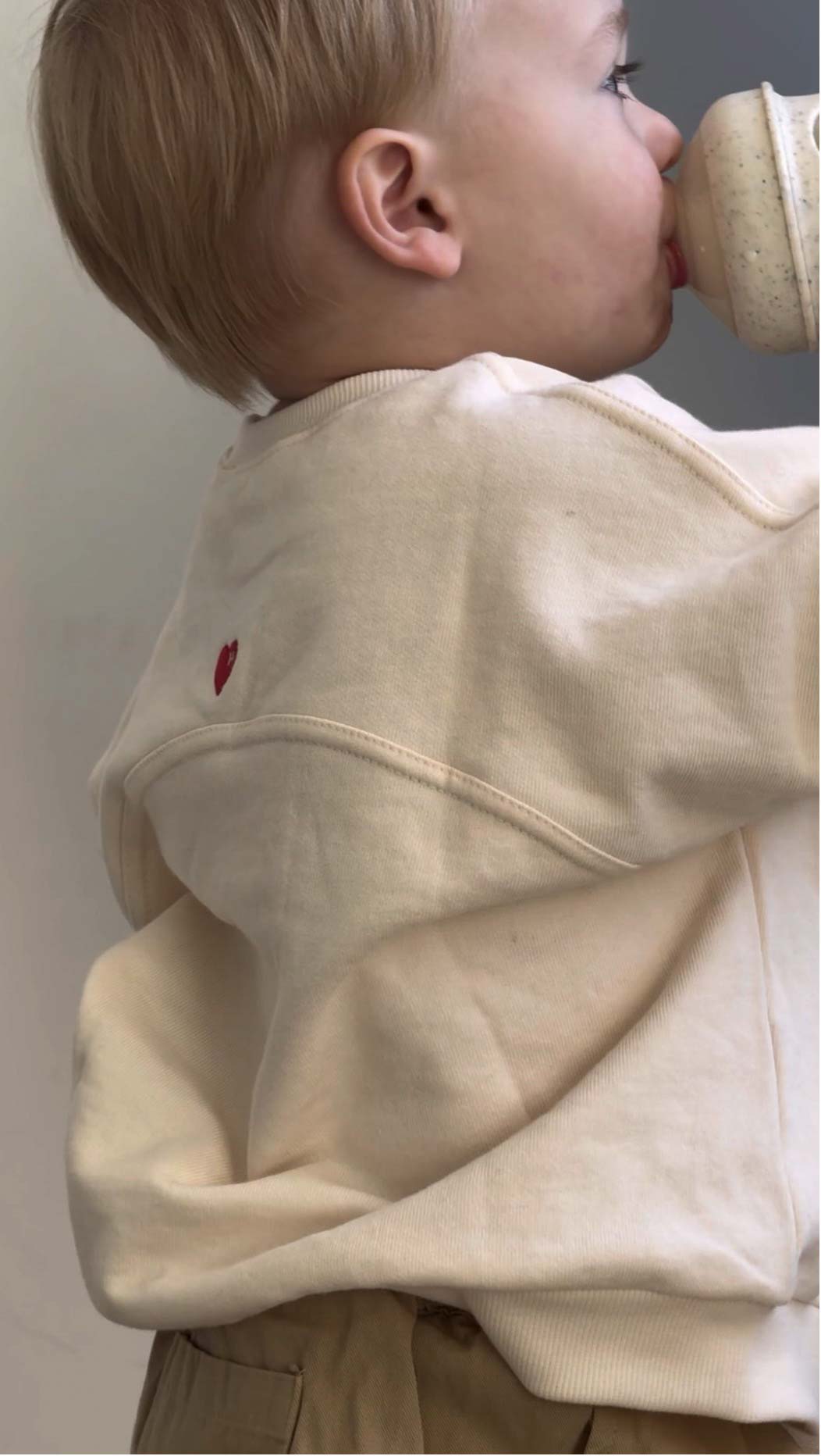 Denia Baby Sweatshirts - Ivory - Palmer Rose - Baby and Children's Clothing Boutique
