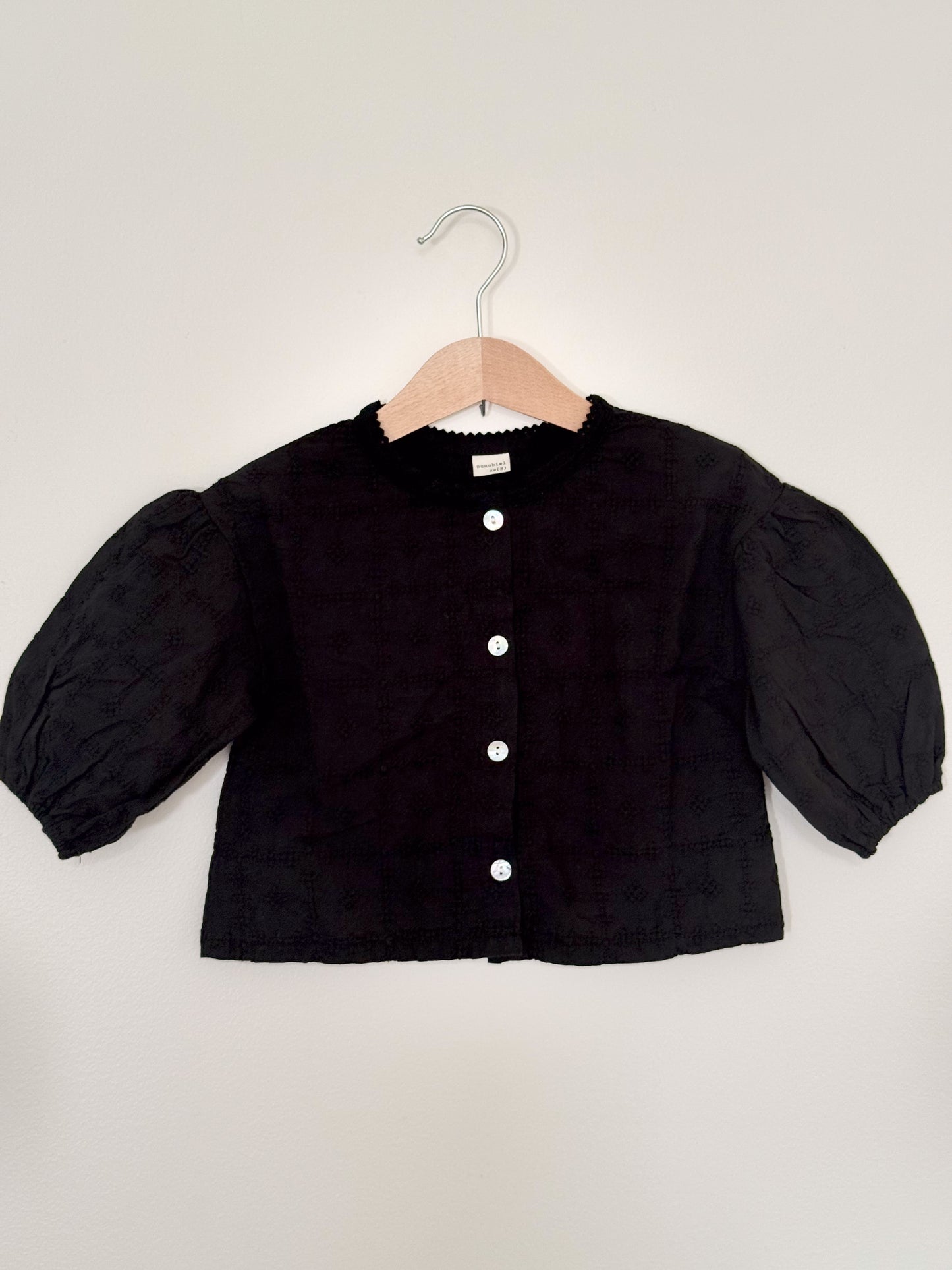 Embro Blouse - Black - Palmer Rose - Baby and Children's Clothing Boutique