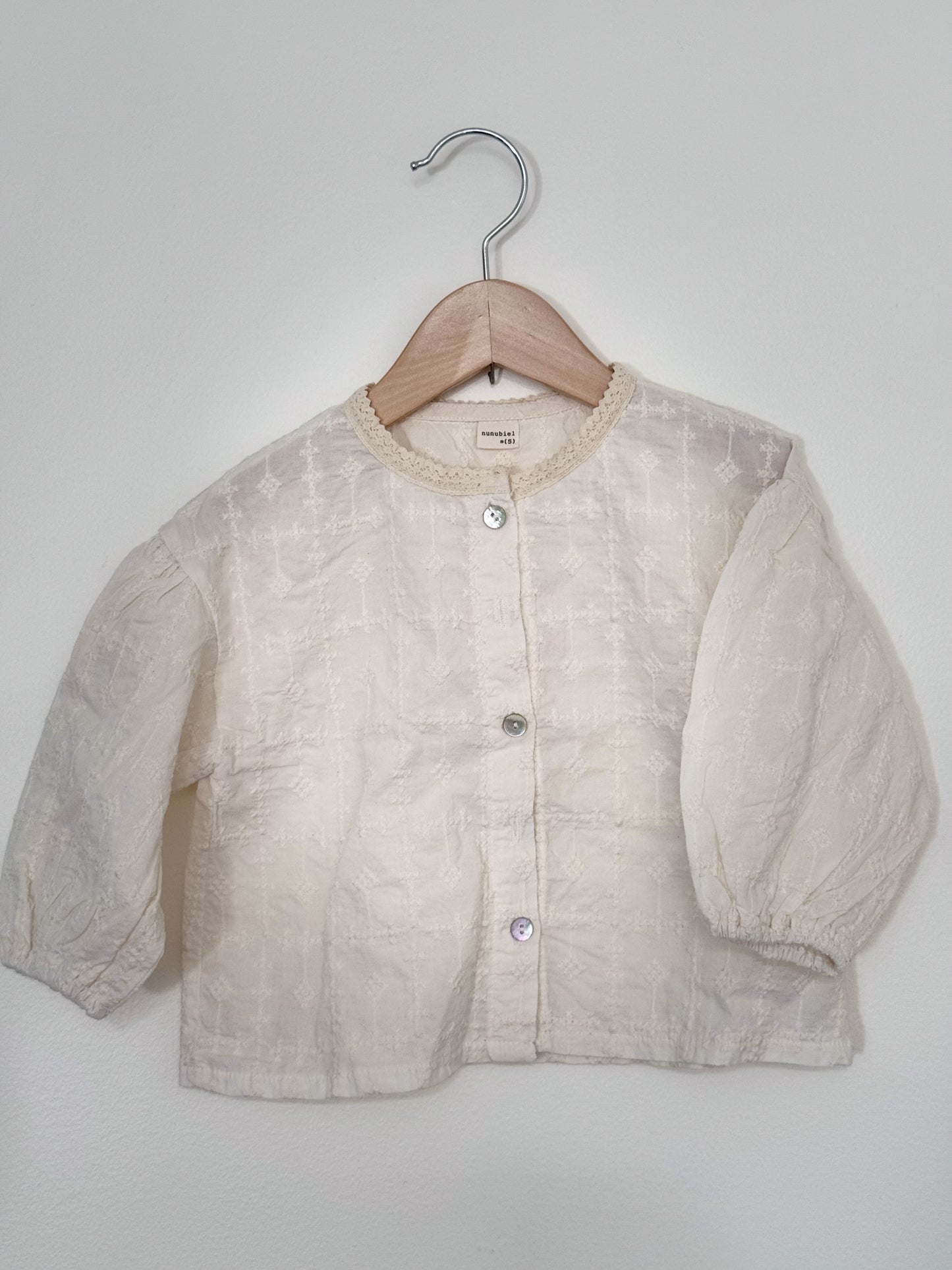 Embro Blouse - Cream - Palmer Rose - Baby and Children's Clothing Boutique