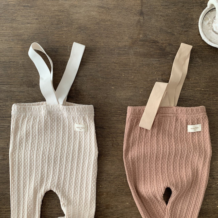 Jacquard Foot Leggings - Cream - Palmer Rose - Baby and Children's Clothing Boutique