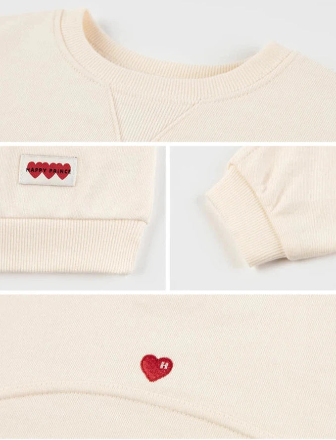 Denia Baby Sweatshirts - Ivory - Palmer Rose - Baby and Children's Clothing Boutique