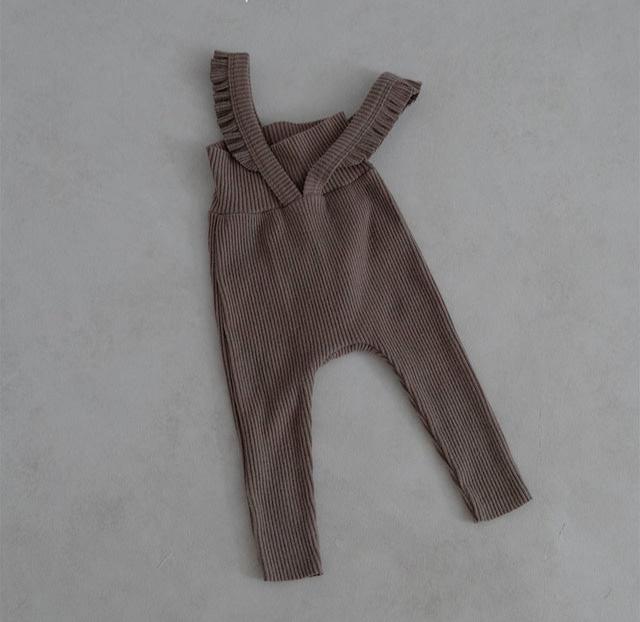 Lala Baby Leggings - Cocoa - Palmer Rose - Baby and Children's Clothing Boutique