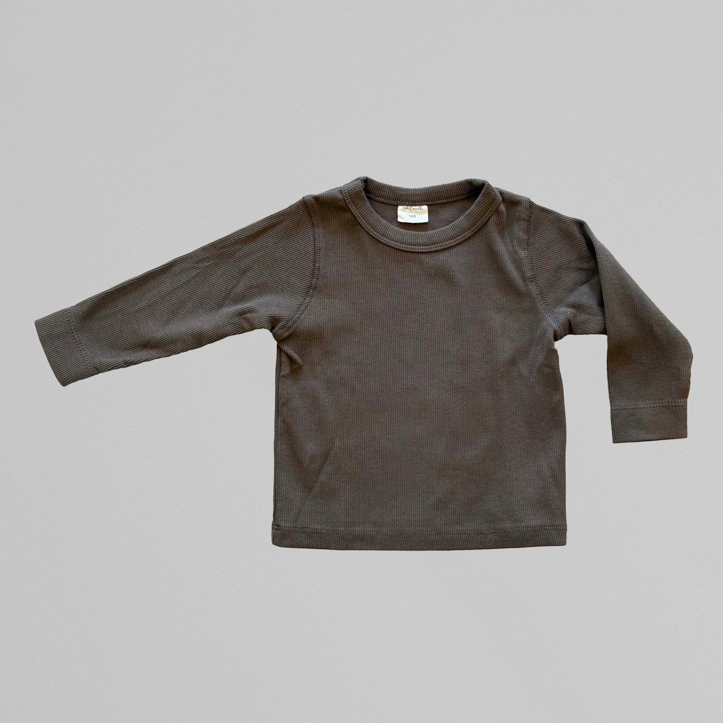 Rib Tee - Sage Green - Palmer Rose - Baby and Children's Clothing Boutique