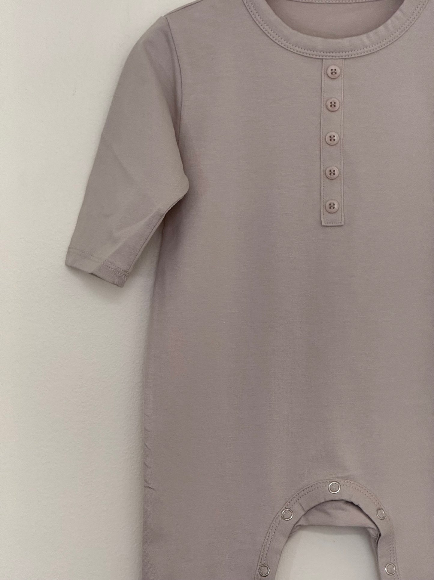 Pitter Body Suit - Light Gray - Palmer Rose - Baby and Children's Clothing Boutique