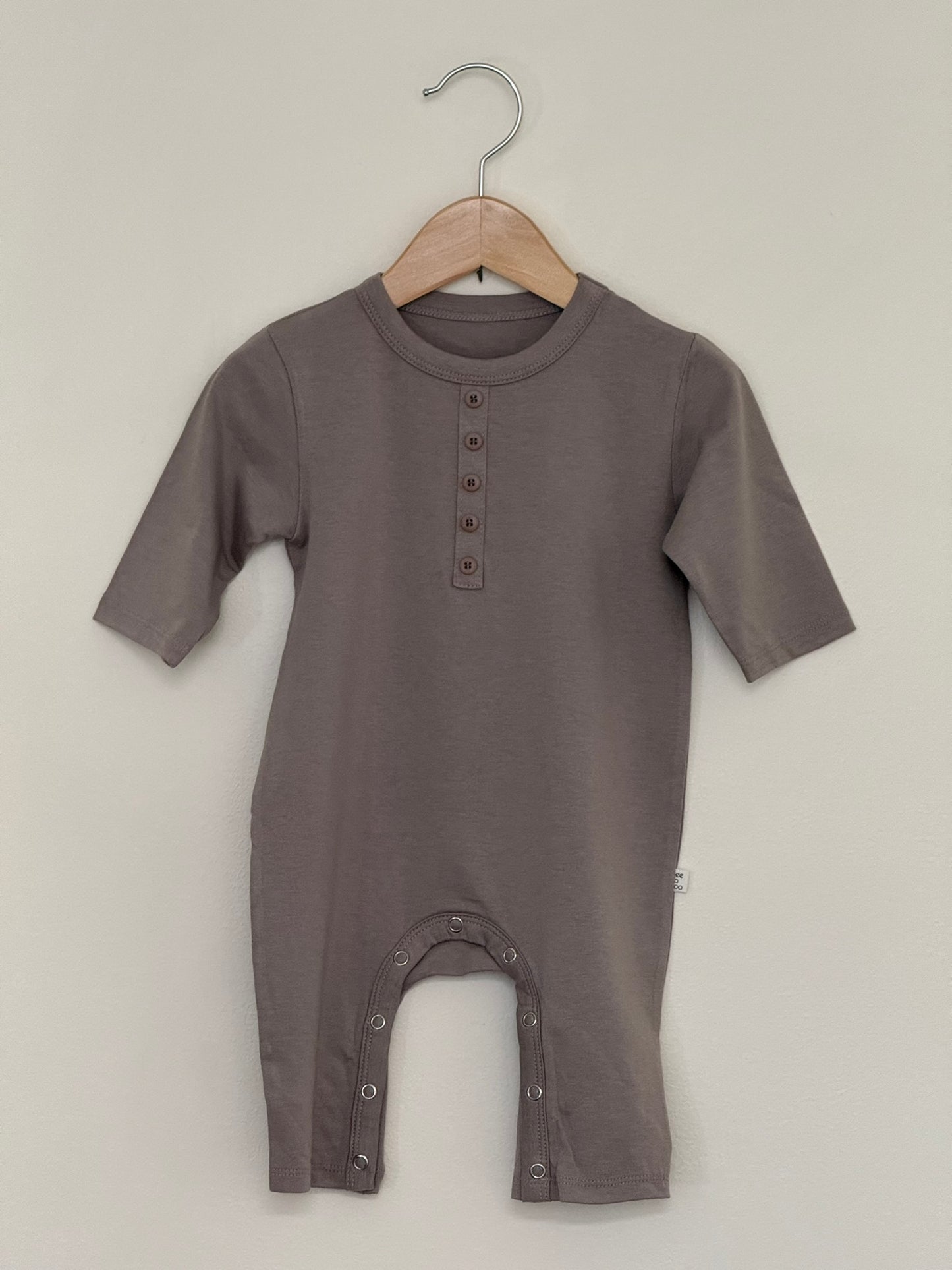 Pitter Body Suit - Dark Gray - Palmer Rose - Baby and Children's Clothing Boutique