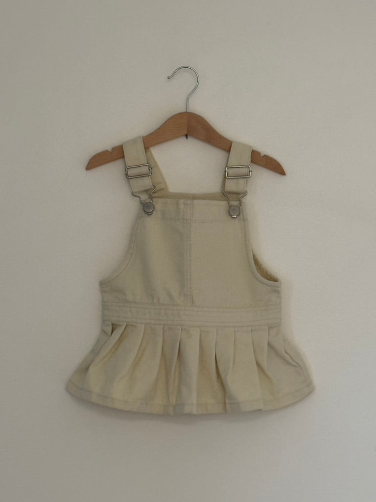 Acordian Dress - Vanilla - Palmer Rose - Baby and Children's Clothing Boutique