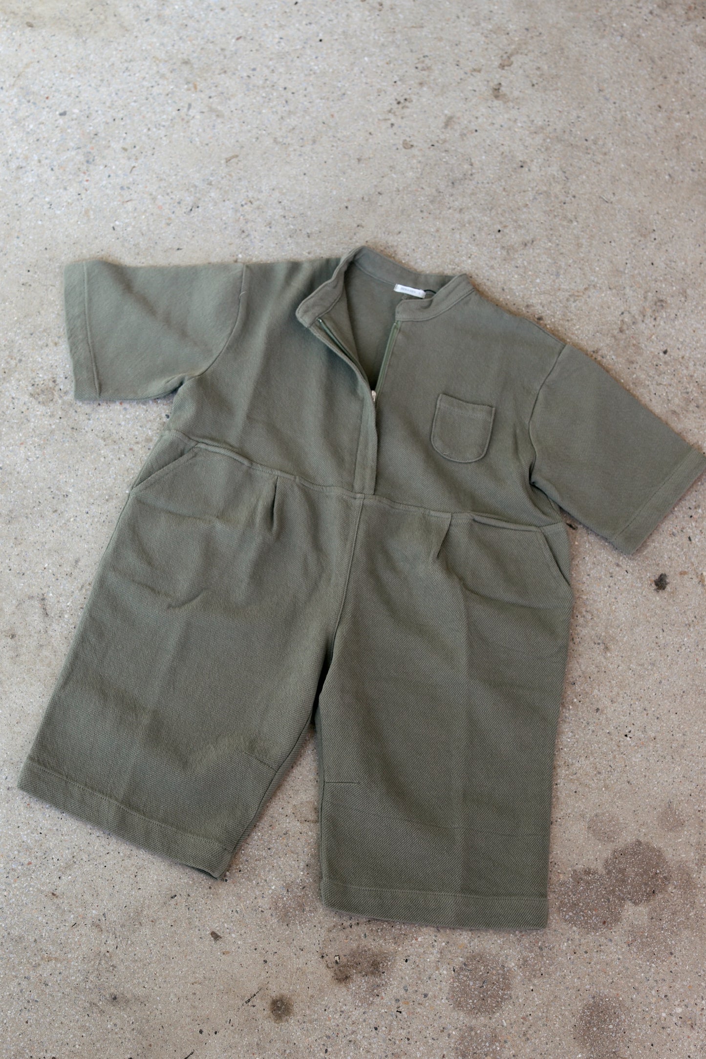 Saina Jumpsuit - Khaki - Palmer Rose - Baby and Children's Clothing Boutique