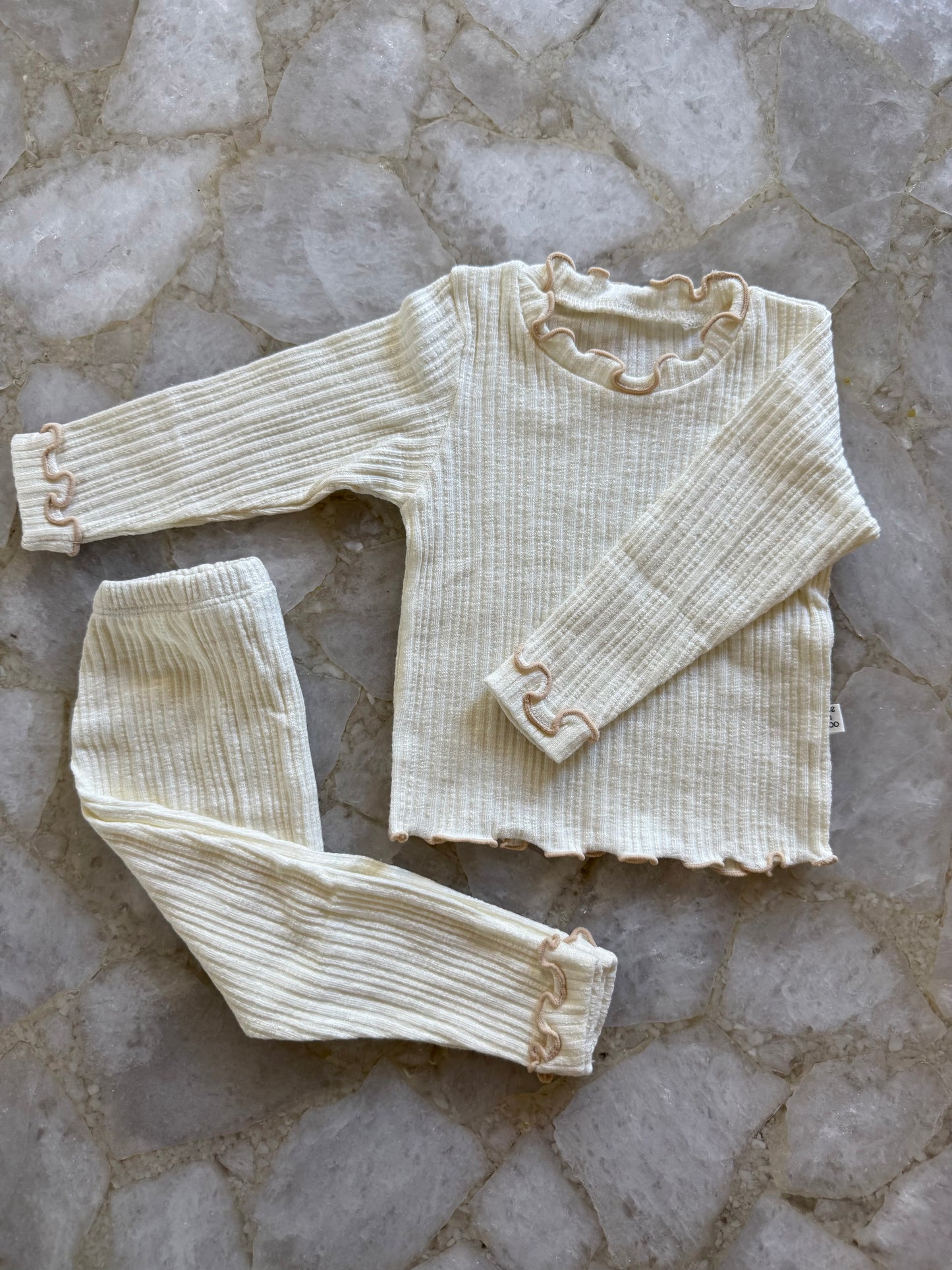 Daphne Baby Top Bottom Set - Pink - Palmer Rose - Baby and Children's Clothing Boutique