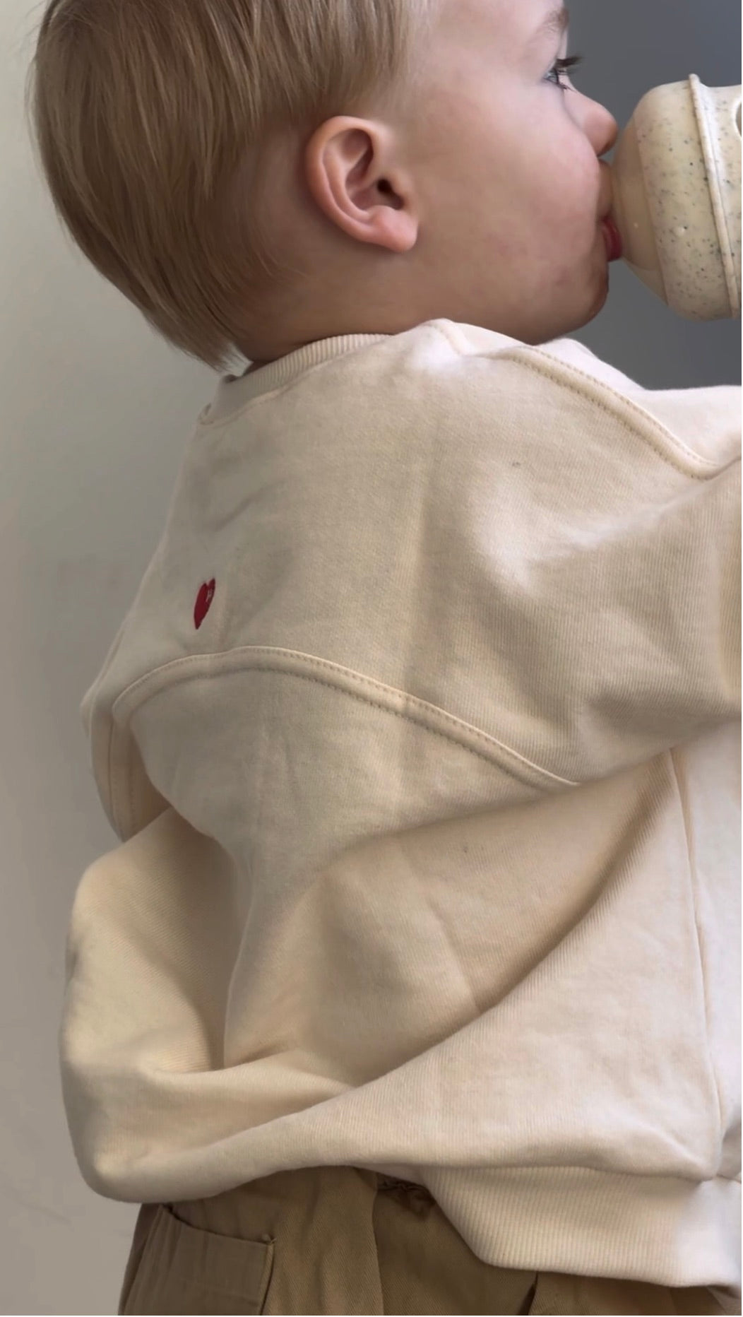 Denia Baby Sweatshirts - Ivory - Palmer Rose - Baby and Children's Clothing Boutique
