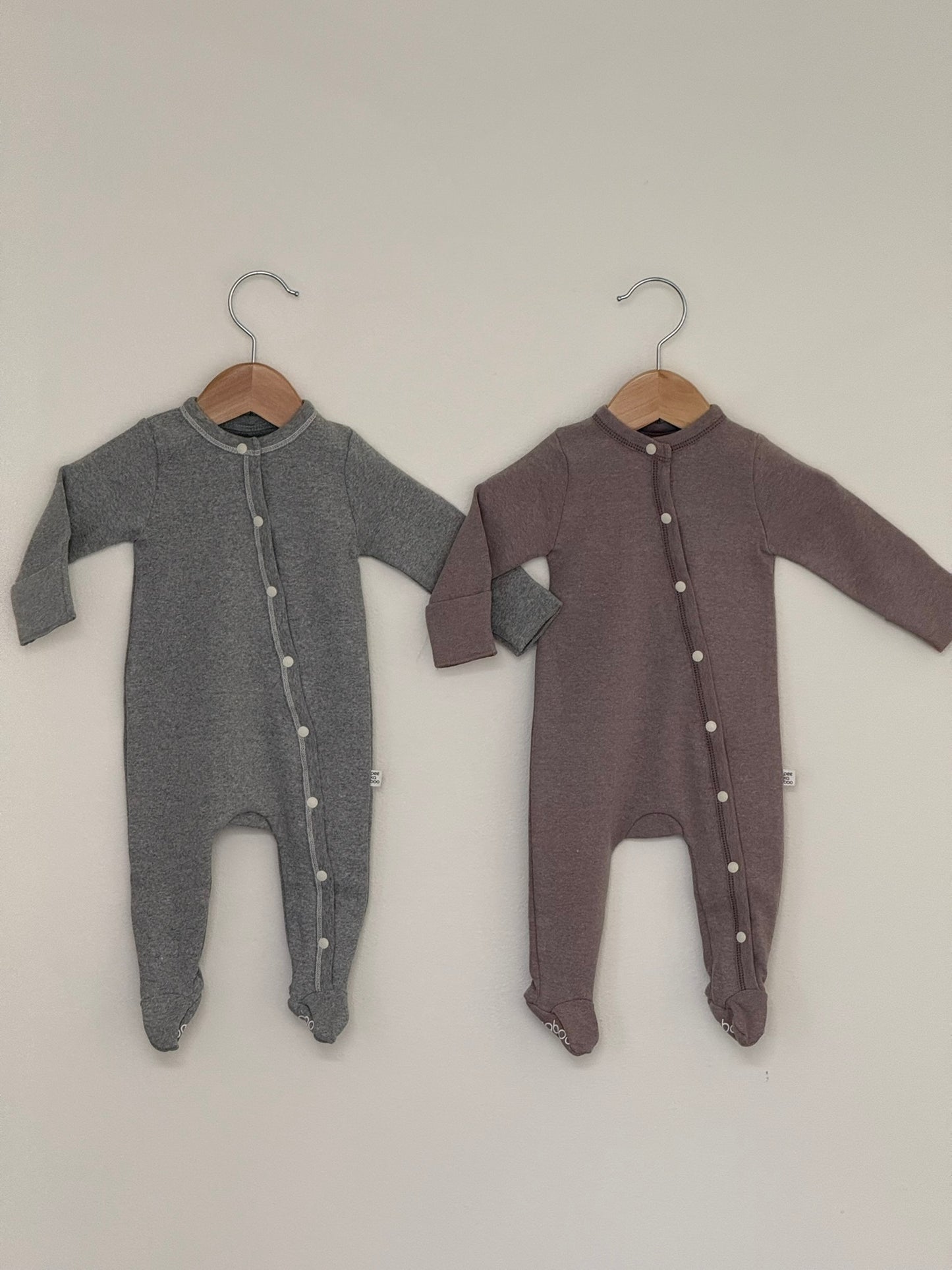 Totori Foot Bodysuit - Gray - Palmer Rose - Baby and Children's Clothing Boutique