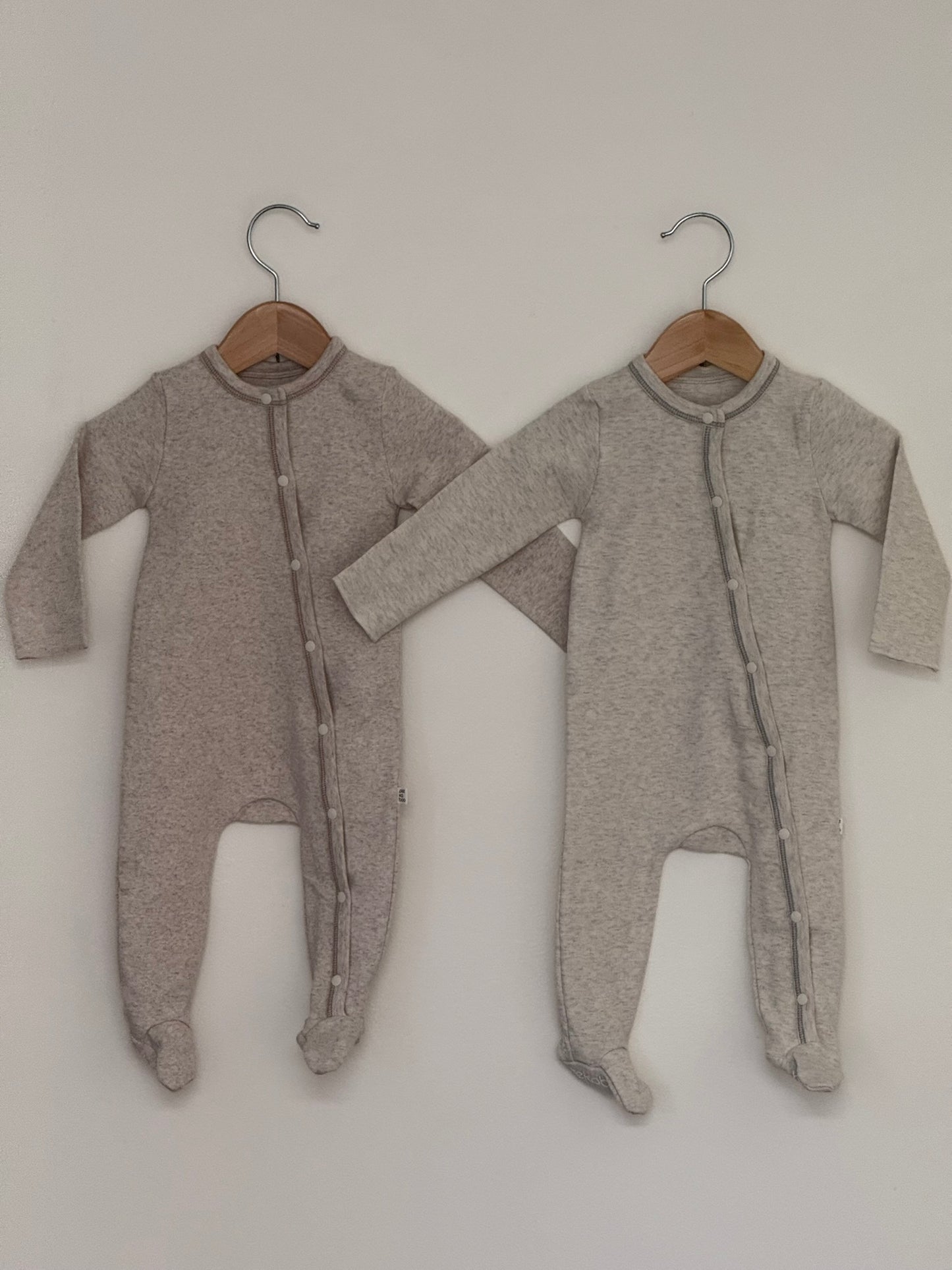 Totori Foot Bodysuit - Oatmeal - Palmer Rose - Baby and Children's Clothing Boutique
