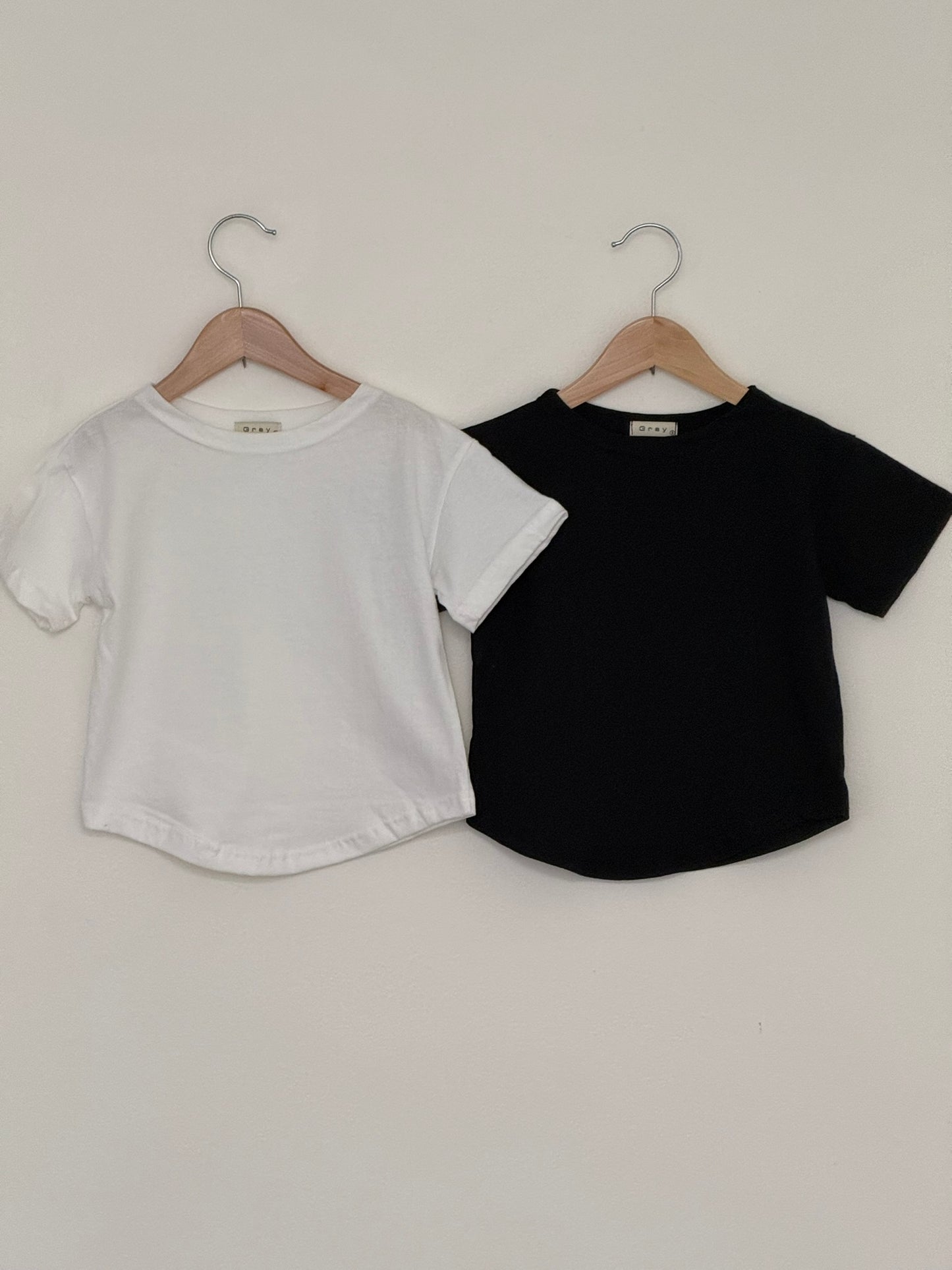 Layered Short Sleeve Tee - Ivory - Palmer Rose - Baby and Children's Clothing Boutique