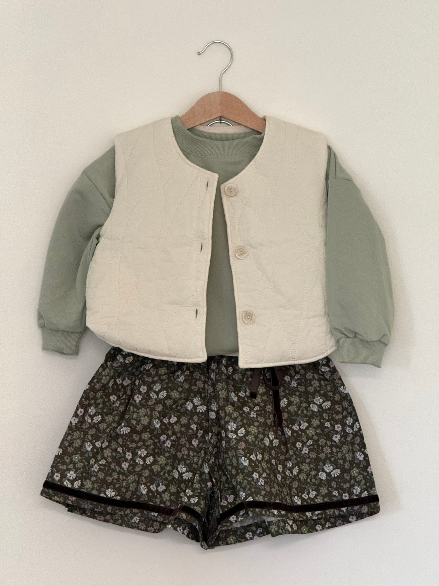 Liberty Velvet Shorts - Brown - Palmer Rose - Baby and Children's Clothing Boutique