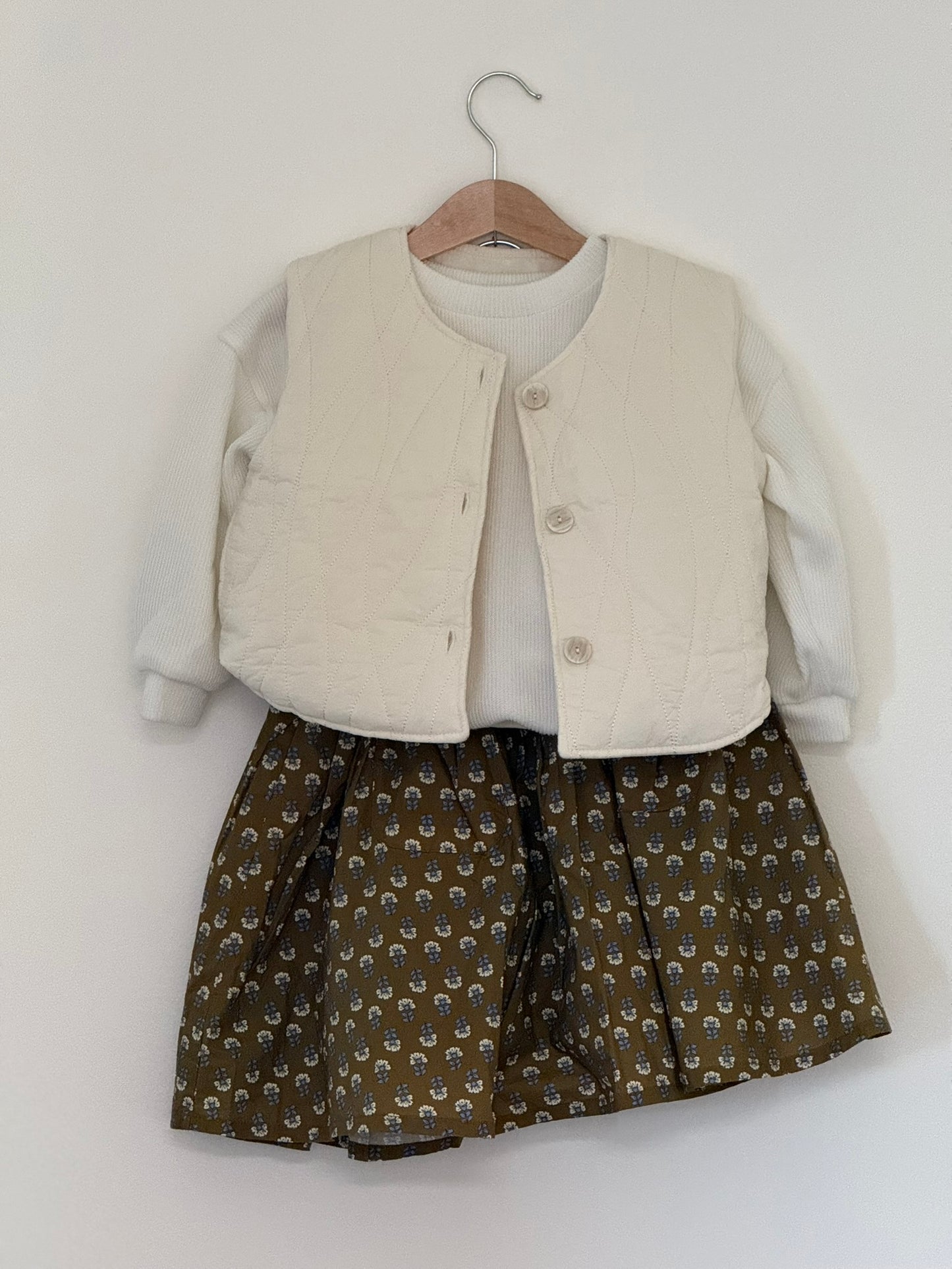 Wonder Vest - Cream - Palmer Rose - Baby and Children's Clothing Boutique