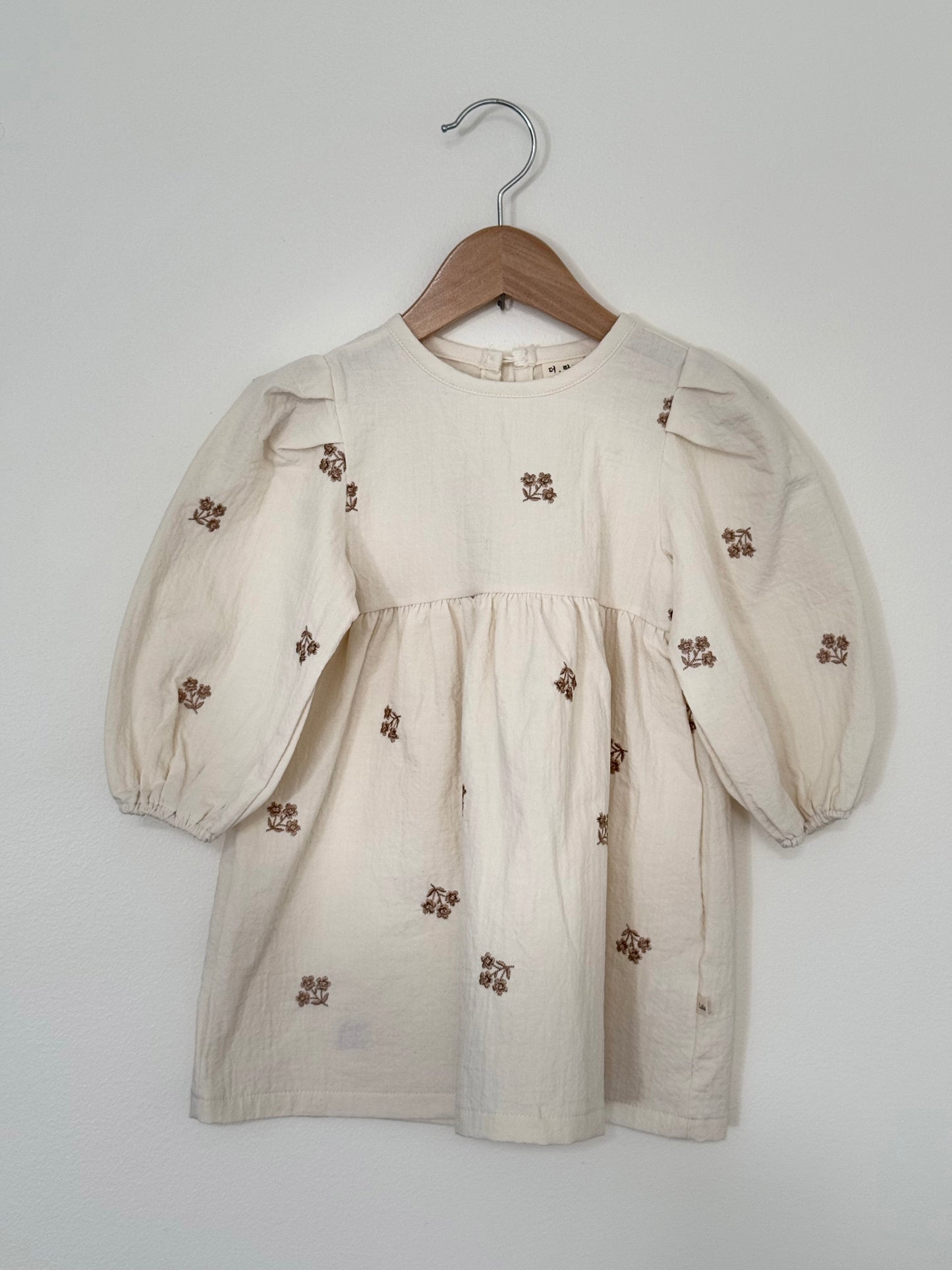 Glory Embroidery Dress - Ivory - Palmer Rose - Baby and Children's Clothing Boutique