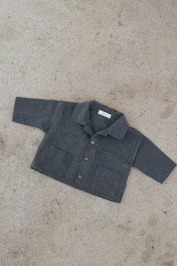 Pigment Jacket - Gray - Palmer Rose - Baby and Children's Clothing Boutique