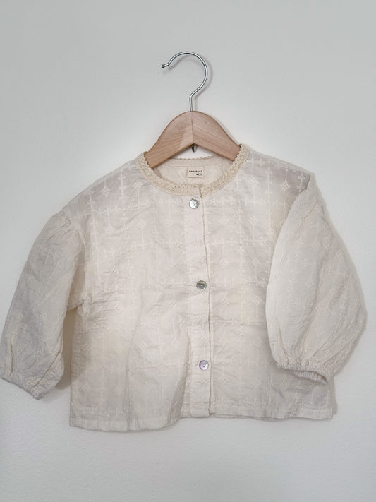 Embro Blouse - Cream - Palmer Rose - Baby and Children's Clothing Boutique