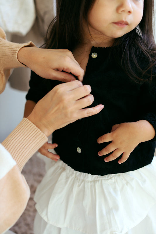 Embro Blouse - Cream - Palmer Rose - Baby and Children's Clothing Boutique