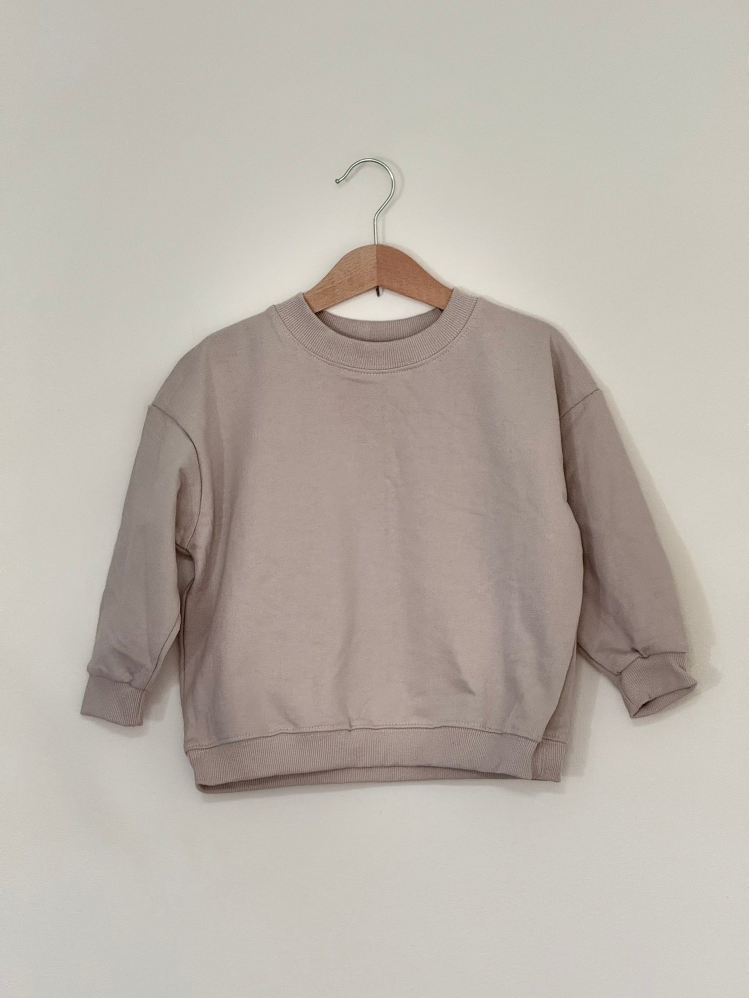 Daily Sweatshirts - Beige - Palmer Rose - Baby and Children's Clothing Boutique