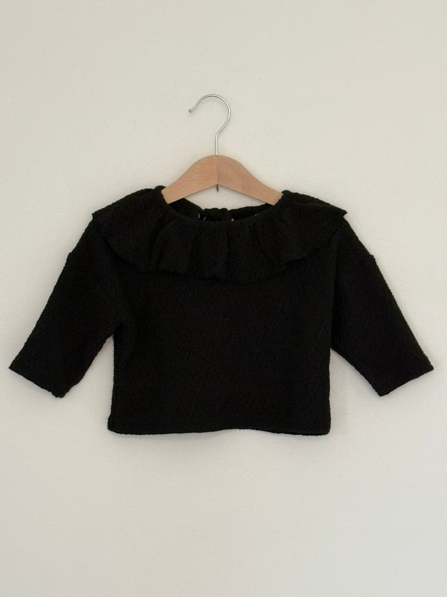 Ruffle Tee - Mocha - Palmer Rose - Baby and Children's Clothing Boutique