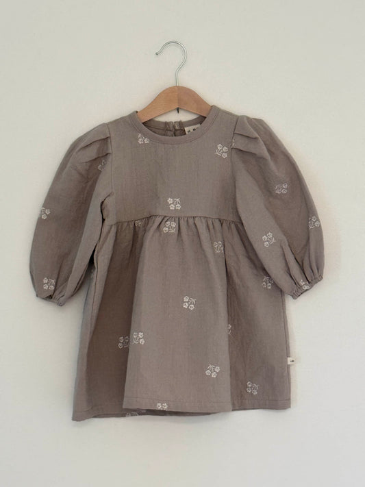 Glory Embroidery Dress - Ivory - Palmer Rose - Baby and Children's Clothing Boutique