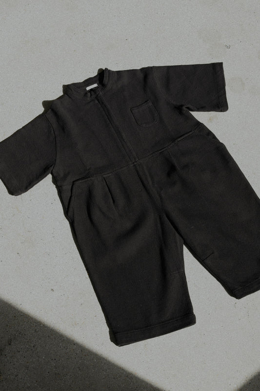 Saina Jumpsuit - Khaki - Palmer Rose - Baby and Children's Clothing Boutique