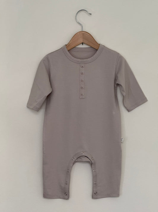 Pitter Body Suit - Light Gray - Palmer Rose - Baby and Children's Clothing Boutique